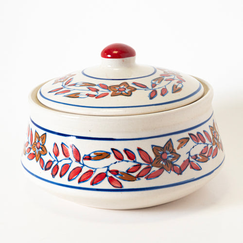 CRIMSON PETAL DONGA - Kalakriti