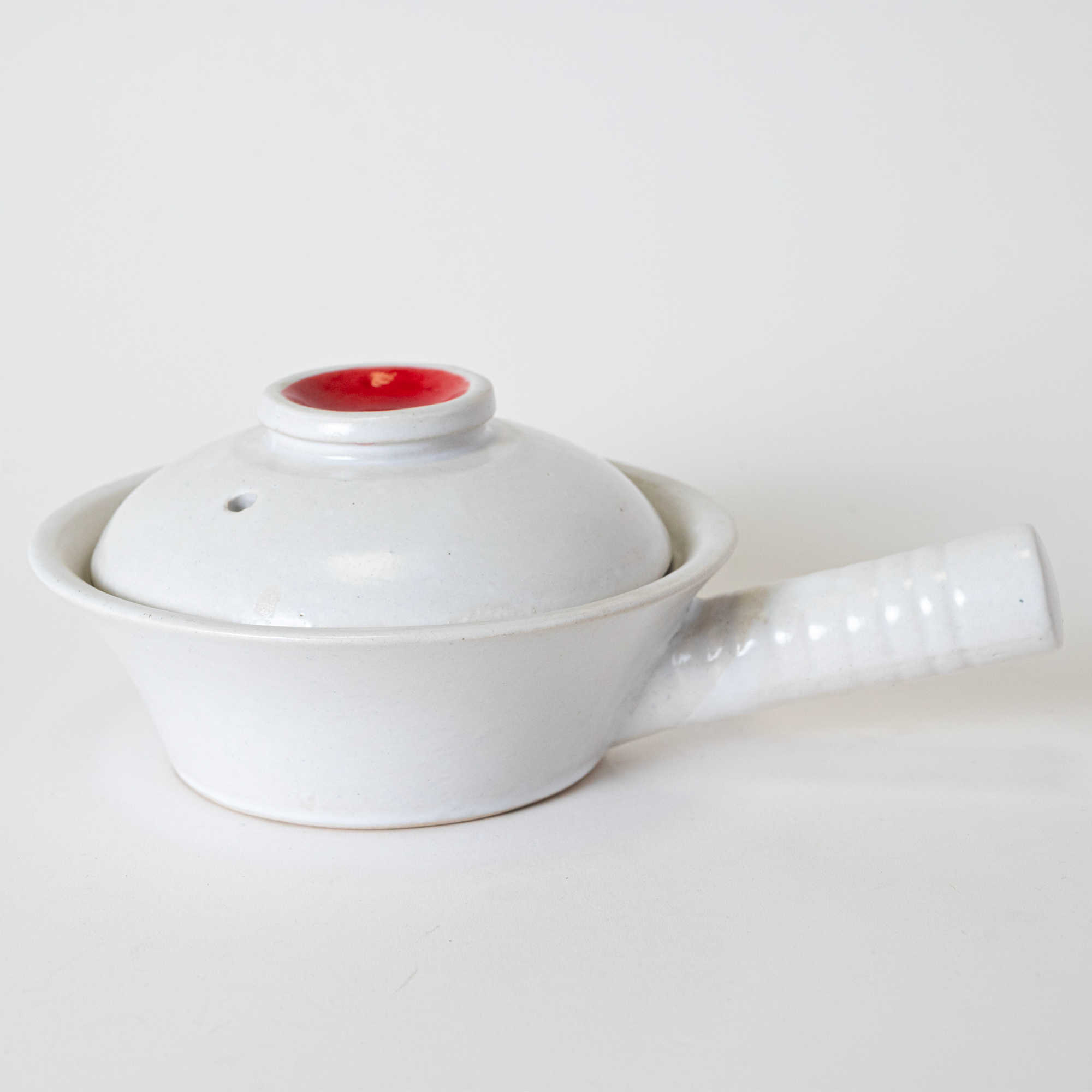 Red Lid Fondue Pot