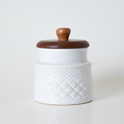 SNOWY TIMBER JAR - Kalakriti