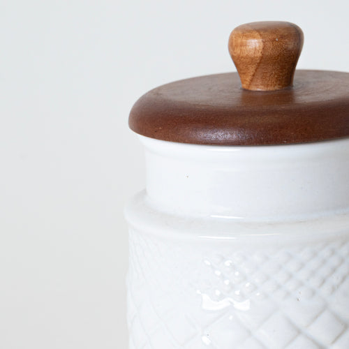 SNOWY TIMBER JAR - Kalakriti