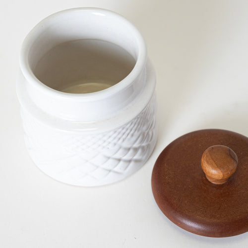 SNOWY TIMBER JAR - Kalakriti