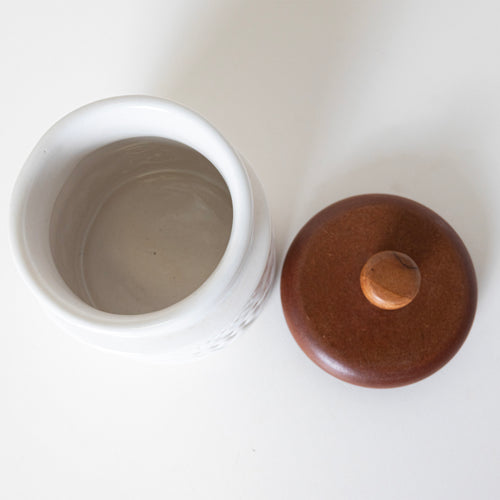 SNOWY TIMBER JAR - Kalakriti