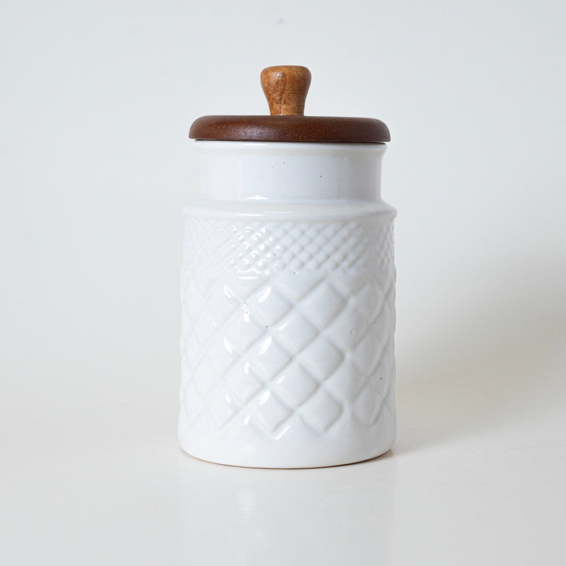 SNOWY TIMBER JAR - Kalakriti