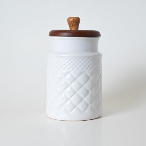 SNOWY TIMBER JAR - Kalakriti