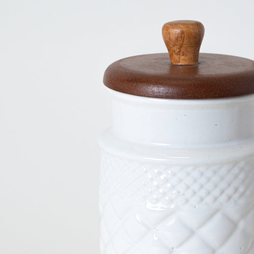 SNOWY TIMBER JAR - Kalakriti