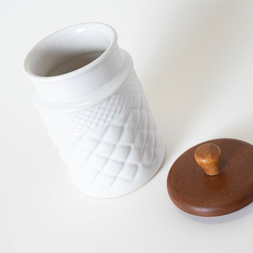 SNOWY TIMBER JAR - Kalakriti