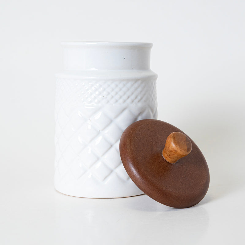 SNOWY TIMBER JAR - Kalakriti