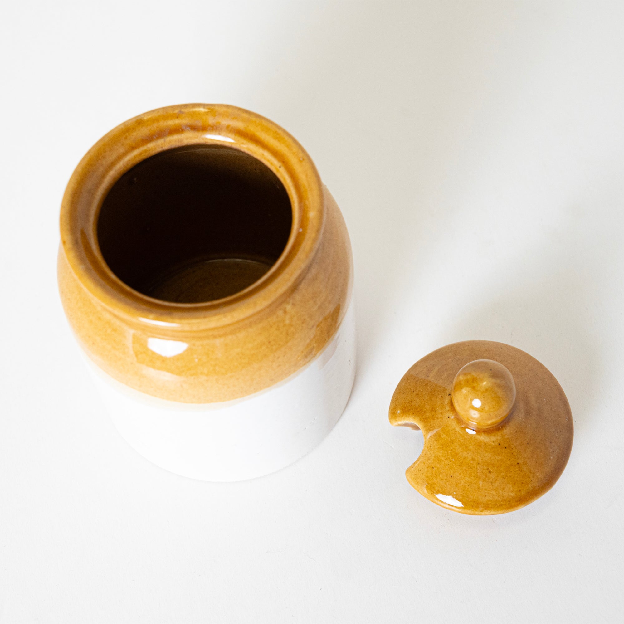 Cerami Lid Pickle Jar