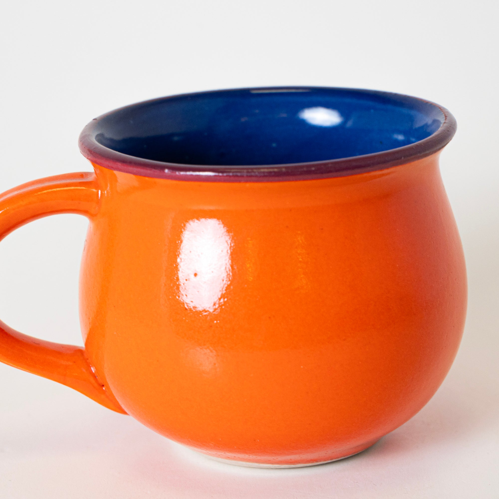 Autumn Sunset Ceramic Kettle