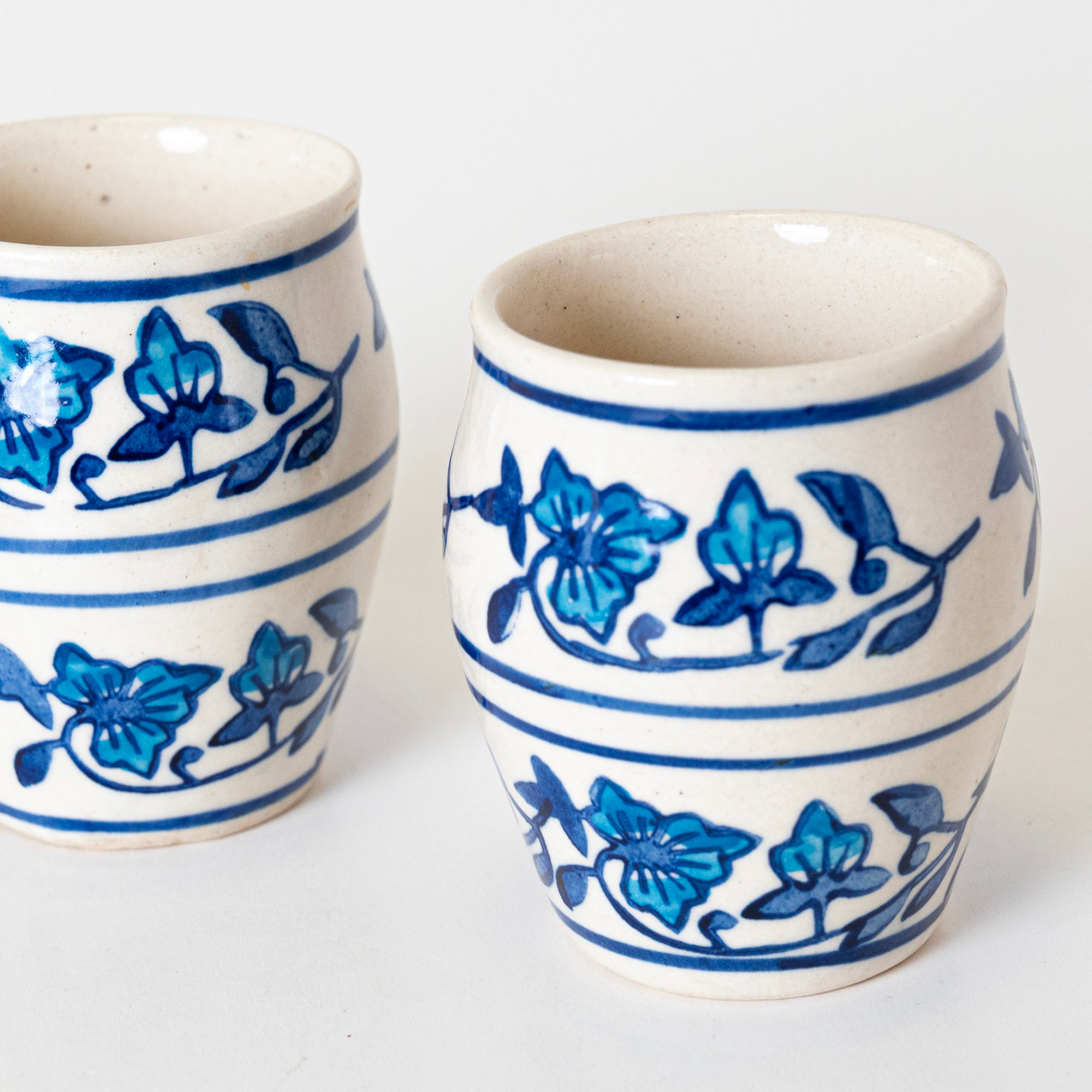 Beige Blossom Kulhad